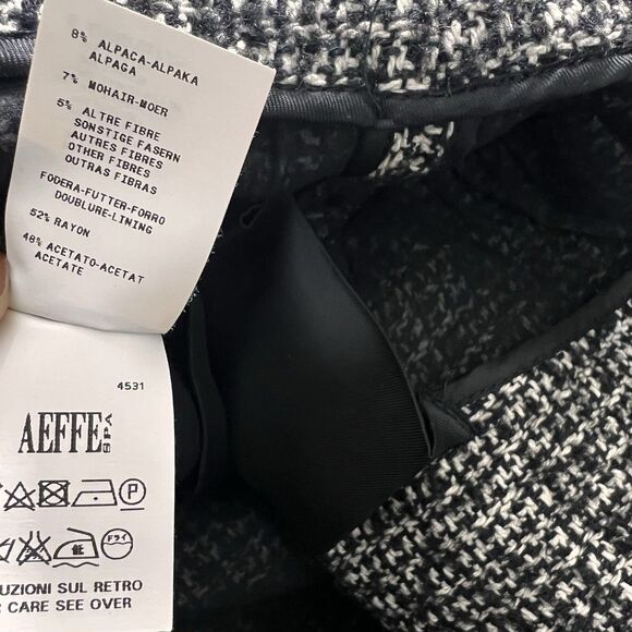 Philosophy Di Lorenzo Serafini Tweed Jacket Womens 8 Cropped Classy Old Money - Picture 5 of 7